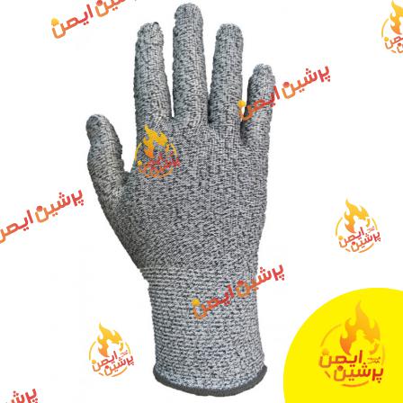 خرید مستقیم دستکش ضد برش نیم مواد درجه یک با قیمت کارخانه