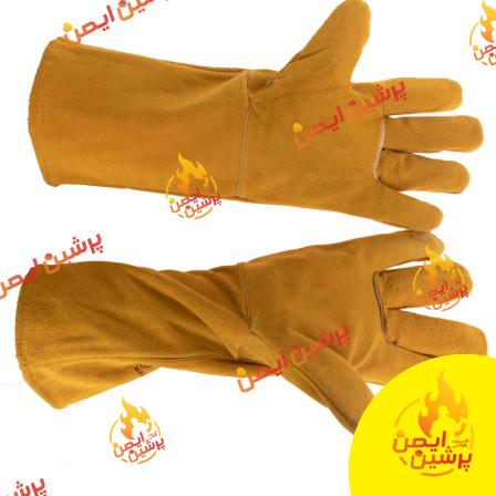 خرید دستکش جوشکاری پاکستانی به قیمت عمده